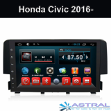 1024_600 Honda In Dash Car Multimedia Player for Civic 2016